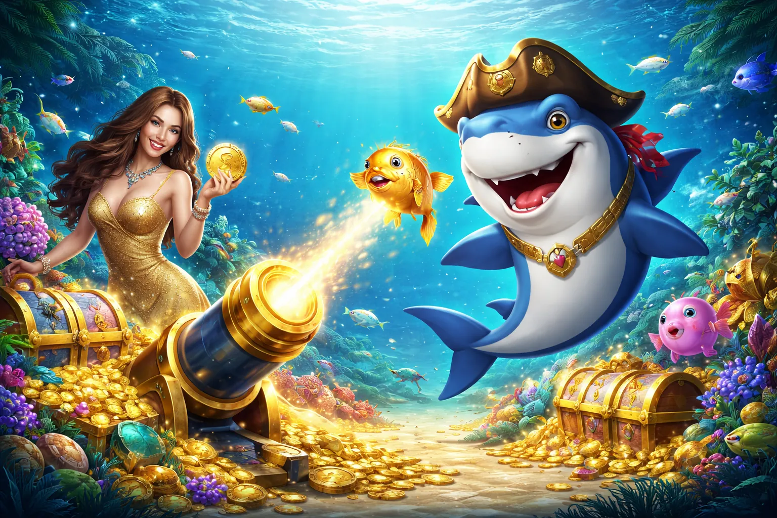 Hình ảnh chính trò chơi Bắn cá SUNWIN